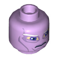 LEGO® los onderdeel Hoofd in kleur Lavendel 3626cpb0840