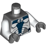 LEGO® Lijf met Motief Donker Blauwachtig Grijs 973pb1314c01