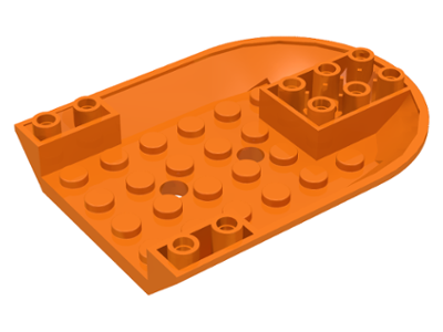 LEGO® los onderdeel Vliegtuig in kleur Oranje 11295