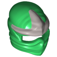 LEGO® los onderdeel Hoofddeksels in kleur Groen 98133pb02