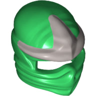 LEGO® los onderdeel Hoofddeksels in kleur Groen 98133pb02