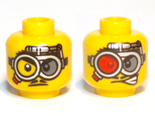 Plaatje in Gallery viewer laden, LEGO® los onderdeel Hoofd in kleur Geel 3626cpb0771