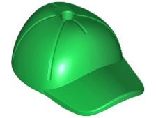 LEGO® los onderdeel Hoofddeksels in kleur Groen 11303