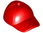 LEGO® los onderdeel Hoofddeksels in kleur Rood 11303