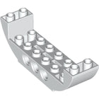 LEGO® los onderdeel Dakpan Gebogen in kleur Wit 11301