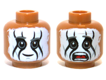 Plaatje in Gallery viewer laden, LEGO® los onderdeel Hoofd in kleur Medium Noga 3626cpb0944