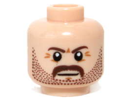 LEGO® los onderdeel Hoofd in kleur Lichte Noga 3626pb0943