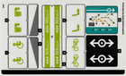 LEGO® stickervel set 60337-1 Express Passenger Train