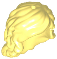 LEGO® los onderdeel Haar in kleur Helder Lichtgeel 92256