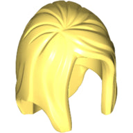 LEGO® los onderdeel Haar in kleur Helder Lichtgeel 12890