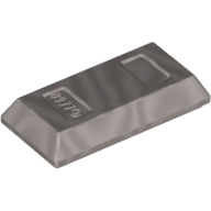 Plaatje in Gallery viewer laden, LEGO® los onderdeel Accessoire Metallisch Zilver 99563