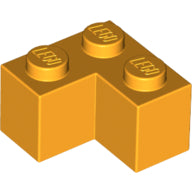 LEGO® los onderdeel Steen in kleur Helder Licht Oranje 2357