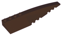 Plaatje in Gallery viewer laden, LEGO® los onderdeel Wig in kleur Donker Bruin 42060