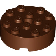 Plaatje in Gallery viewer laden, LEGO® los onderdeel Steen Rond Roodachtig Bruin 87081
