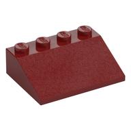 LEGO® los onderdeel Dakpan Algemeen in kleur Donkerrood 3297