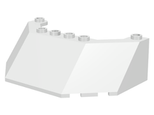 Plaatje in Gallery viewer laden, LEGO® los onderdeel Voorruit in kleur Wit 62576