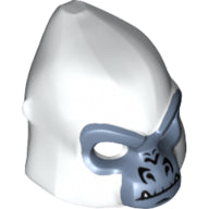 Plaatje in Gallery viewer laden, LEGO® los onderdeel Hoofddeksels in kleur Wit 13361pb04