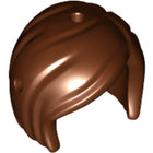 LEGO® los onderdeel Haar in kleur Roodachtig Bruin 92259