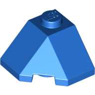 Plaatje in Gallery viewer laden, LEGO® los onderdeel Wig in kleur Blauw 13548
