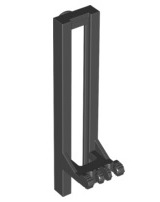 LEGO® los onderdeel Voertuig in kleur Zwart 4518c