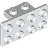 LEGO® los onderdeel Beugel in kleur Wit 93274