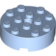 Plaatje in Gallery viewer laden, LEGO® los onderdeel Steen Rond Helder Lichtblauw 87081