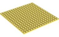 Plaatje in Gallery viewer laden, LEGO® los onderdeel Plaat Algemeen Helder Lichtgeel 91405