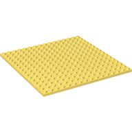 LEGO® los onderdeel Plaat Algemeen Helder Lichtgeel 91405