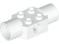 LEGO® los onderdeel Technische Steen in kleur Wit 48172