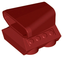 Plaatje in Gallery viewer laden, LEGO® los onderdeel Voertuig in kleur Donkerrood 50943