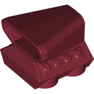 Plaatje in Gallery viewer laden, LEGO® los onderdeel Voertuig in kleur Donkerrood 50943
