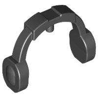 LEGO® los onderdeel Hoofddeksel Accessoire Zwart 14045