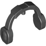 Plaatje in Gallery viewer laden, LEGO® los onderdeel Hoofddeksel Accessoire Zwart 14045