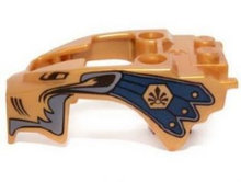 Plaatje in Gallery viewer laden, LEGO® los onderdeel Fiets &amp; Motor Parel Goud 11110pb05
