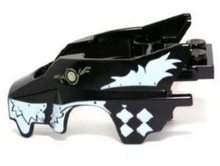 Plaatje in Gallery viewer laden, LEGO® los onderdeel Fiets &amp; Motor in kleur Zwart 11113pb03