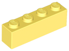 LEGO® los onderdeel Steen in kleur Helder Lichtgeel 3010