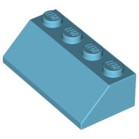 LEGO® los onderdeel Dakpan Algemeen Medium Azuurblauw 3037