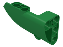 Plaatje in Gallery viewer laden, LEGO® los onderdeel Technisch Paneel in kleur Groen 87080