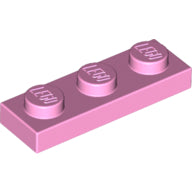 Plaatje in Gallery viewer laden, LEGO® los onderdeel Plaat Algemeen in kleur Fel Roze 3623