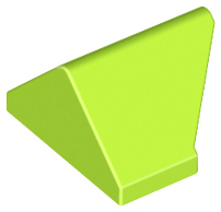 LEGO® los onderdeel Dakpan Algemeen in kleur Limoen 3049c