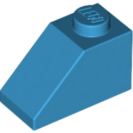 Plaatje in Gallery viewer laden, LEGO® los onderdeel Dakpan Algemeen Donker Azuurblauw 3040
