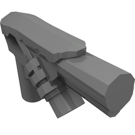 LEGO® los onderdeel Wapen in kleur Parel Donkergrijs 13952