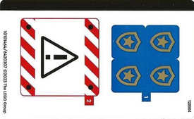 LEGO® stickervel set 60372-1 Police Training Academy