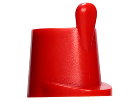 LEGO® los onderdeel Hoofddeksels in kleur Rood 2545