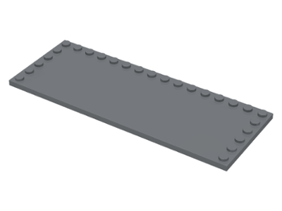 LEGO® Tegel Aangepast Donker Blauwachtig Grijs 6205