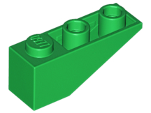 LEGO® los onderdeel Dakpan Omgekeerd in kleur Groen 4287