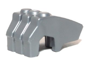 LEGO® los onderdeel Lijf Accessoire in kleur Zilver 11092