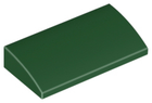 LEGO® los onderdeel Dakpan Gebogen Donkergroen 88930
