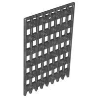 LEGO® los onderdeel Deur in kleur Parel Donkergrijs 89519