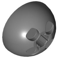 LEGO® los onderdeel Cilinder Donker Blauwachtig Grijs 44359